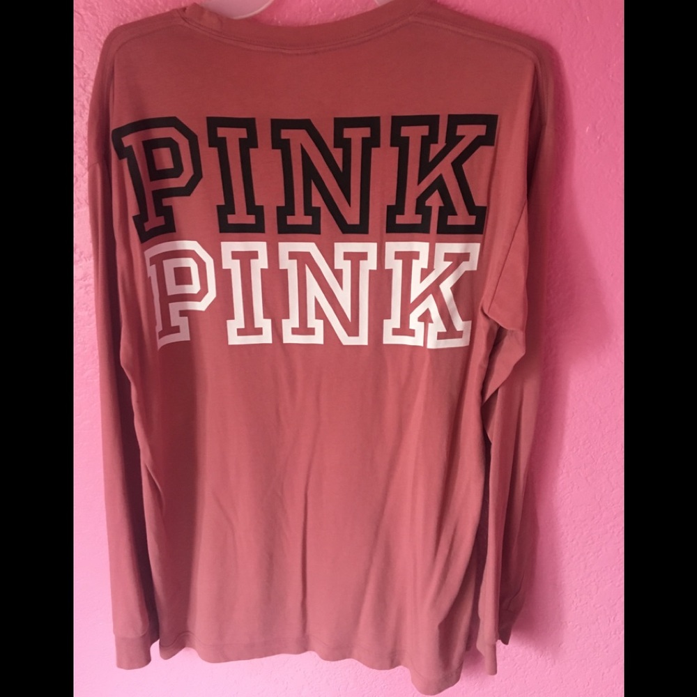 vs pink long sleeve